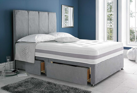 Daybrook Grey Divan Bed Set