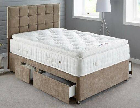 Mink Chenille Divan Bed