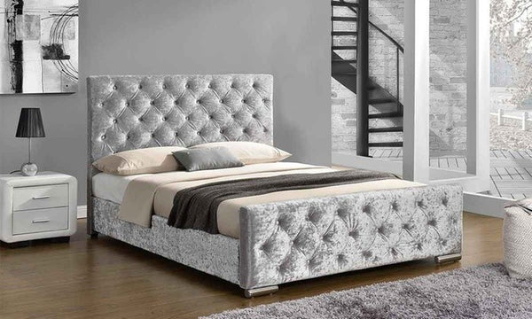 Milano Crushed Velvet Bed