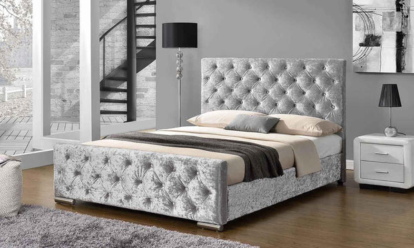 Milano Crushed Velvet Bed