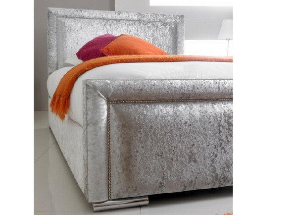 Vegas Crushed Velvet Bed